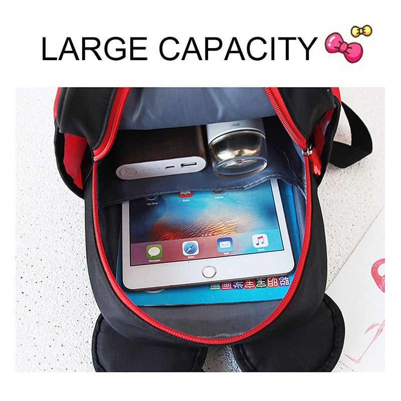 Voikukka Mini Backpack for Girls Toddler Bookbag Small Cute Kids Backpacks for Toddler Backpack Baby Daycare Bag Little Girl Backpacks Child Kindergarten Book Bags Mouse Toys Travel Accessories - Image 5